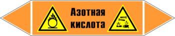 Маркировка трубопровода "азотная кислота" (k21, пленка, 252х52 мм)" - Маркировка трубопроводов - Маркировки трубопроводов "КИСЛОТА" - vektorb.ru